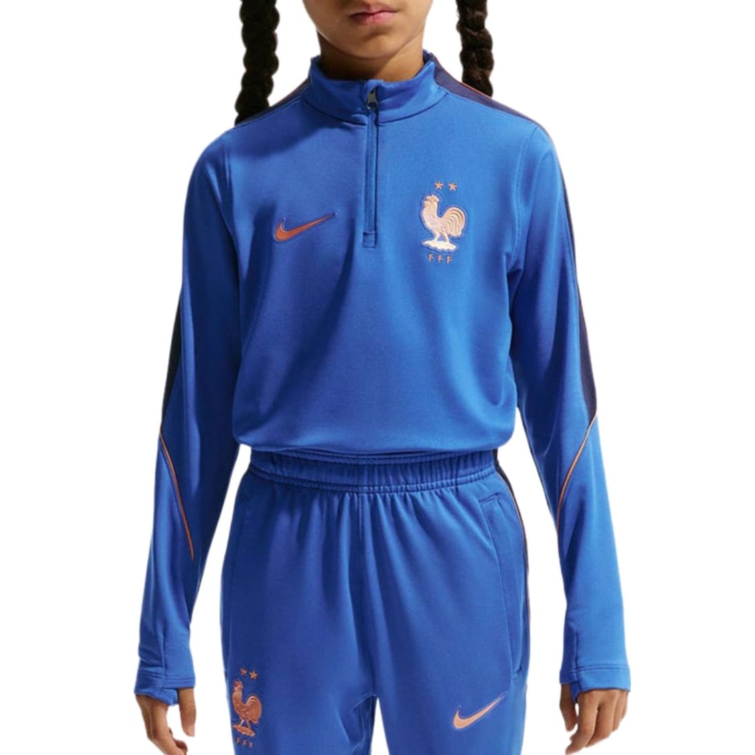 Kids - France Training Technical Soccer Tracksuit 2026/27 - Nike