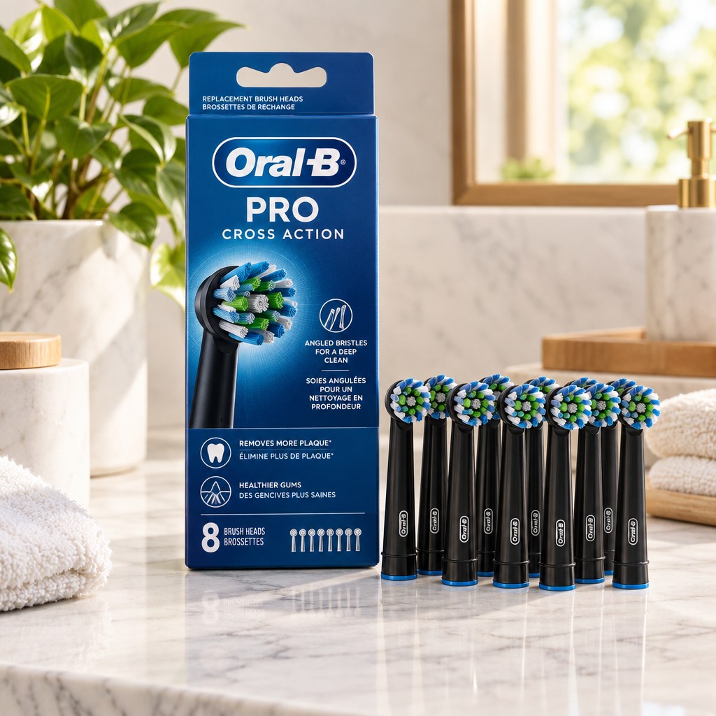 Oral-B Cross Action Nere 8 Testine lifestyle