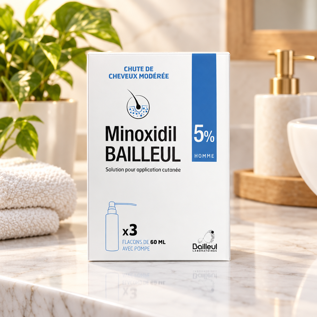 Minoxidil Bailleul lifestyle scatola